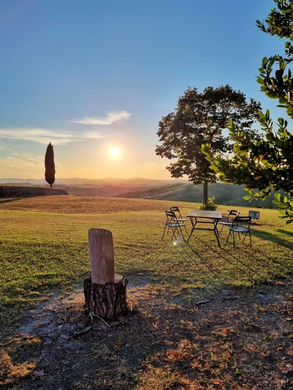 Podere Il Granaio - Crete Senesi - Tuscany Siena Exterior foto